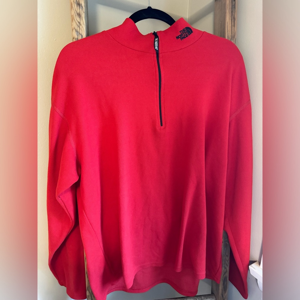 Men’s North Face quarter zip